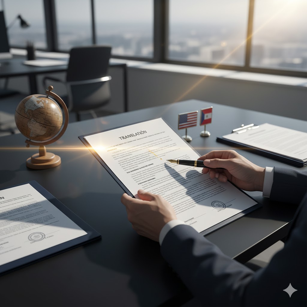 Certified document translation / Traducción certificada de documentos
